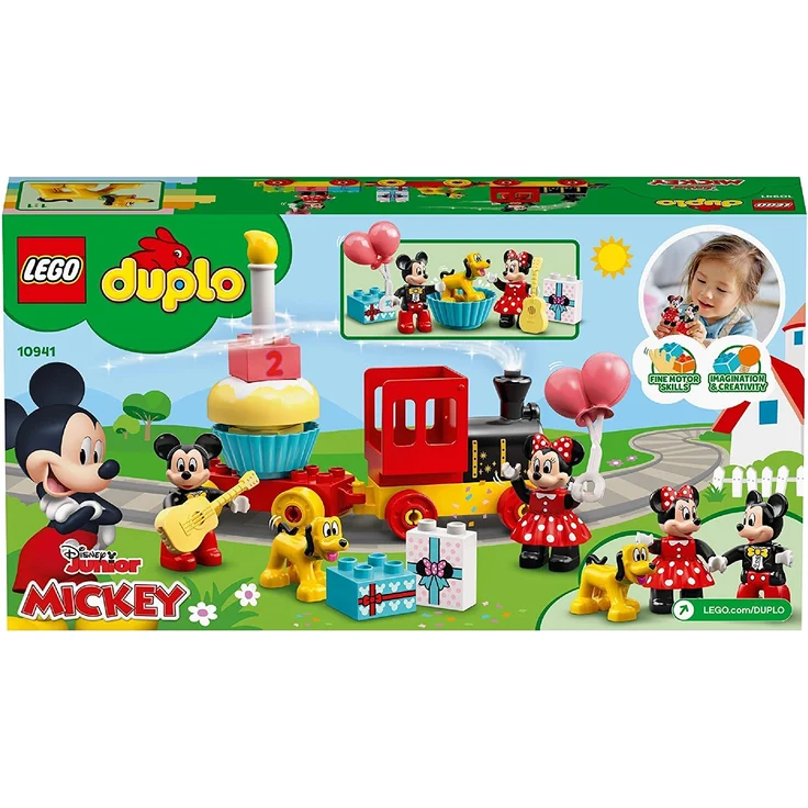 LEGO DUPLO Disney Junior 10941 'Mickys und Minnies Geburtstagszug', 22 Teile, ab 2 Jahren – Bild 9