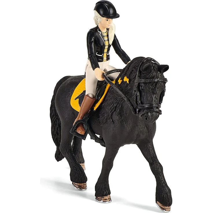 Schleich Horse Club 42437 'Pferdebox mit Tori & Princess', ab 5 Jahren, 15 Teile - Preisvergleich – Bild 4