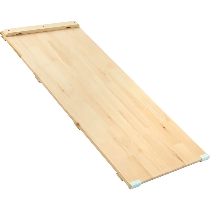 TP Toys Active Tots Holz Rutsche | Modul für Kletterdreieck & Kletterwürfel | Natur | 100x45x6 cm – Bild 1