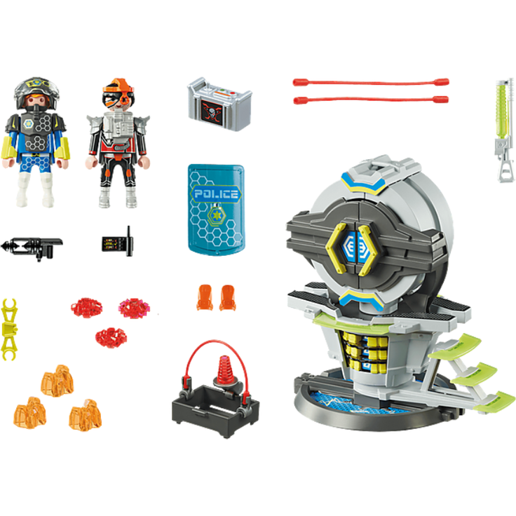 Playmobil Galaxy Police 70022 'Tresor mit Geheimcode', 55 Teile, ab 5 Jahren – Bild 2