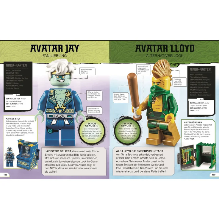 Buch: NINJAGO Lexikon der Minifiguren. Neuausgabe: Mit exklusiver Minifigur – Bild 6