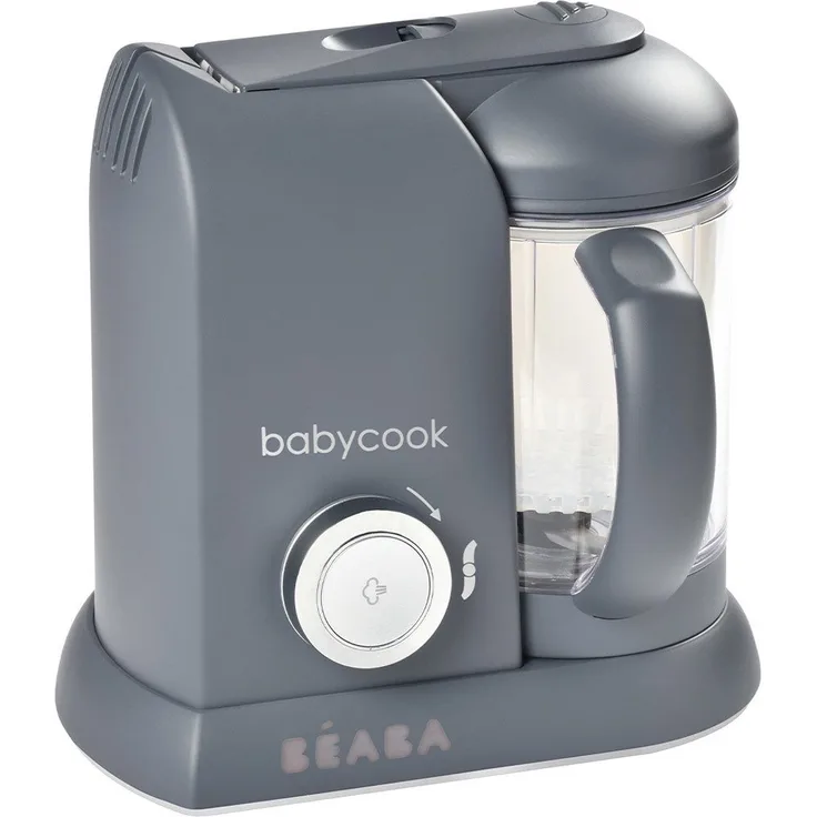 Béaba 'Solo' Babynahrungszubereiter 4 in 1 Dark Grey, 1100 ml Fassungsvermögen