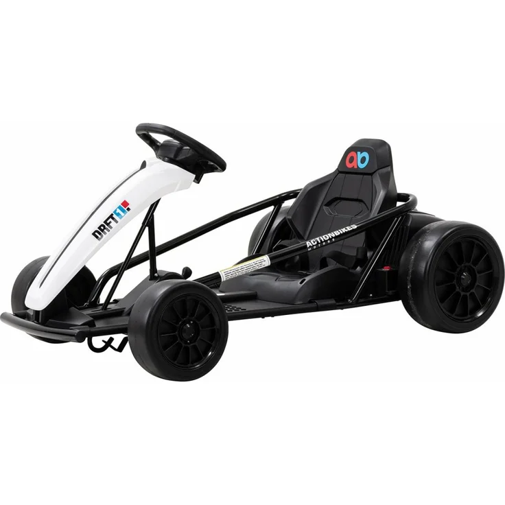 Actionbikes 'Drift-Kart SX1968', ab 3 Jahren, Drift-Scooter, max. belastbar bis 70 kg, 6 - 13 km/h, weiß – Bild 1