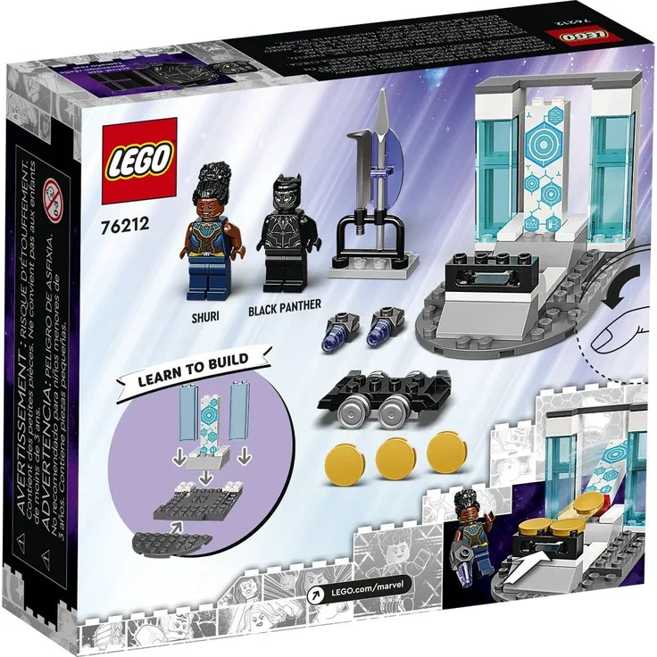 LEGO Marvel 76212 'Shuris Labor', 58 Teile, ab 4 Jahren – Bild 3