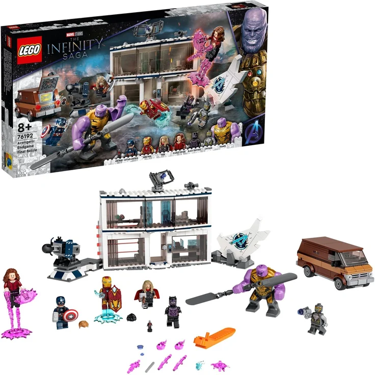 LEGO Marvel Super Heroes 76192 'Avengers: Endgame - Letztes Duell', 527 Teile, ab 8 Jahren – Bild 1