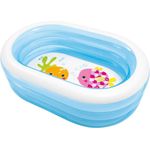 INTEX Ahoi Piraten Pool Kinderpool Babypool Planschbecken Garten Kinder Oval