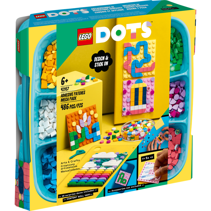 LEGO DOTS 41957 'Kreativ-Aufkleber Set', 486 Teile, ab 6 Jahren - Preisvergleich – Bild 3
