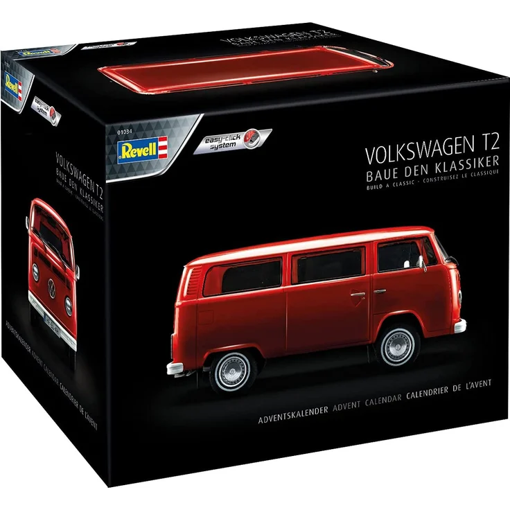Revell 01034 'Adventskalender VW T2 Bus 2021', 1:24, 109 Teile, ab 10 Jahren – Bild 4