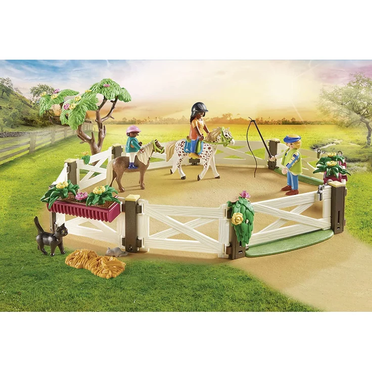 PLAYMOBIL Country 70995 'Reitunterricht mit Pferdeboxen', 211 Teile, ab 4 Jahren – Bild 6
