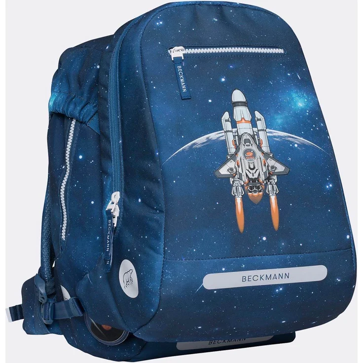 BECKMANN 'Schulrucksack Set Classic Space Mission', 6-teilig, 22 Liter, 940 g, blau – Bild 5