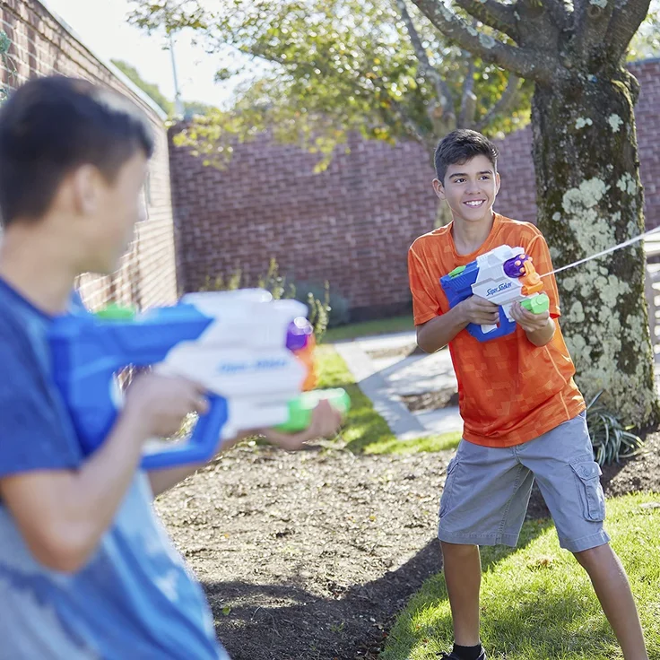 Nerf Super Soaker 'DartFire' Wasserpistole und Blaster in einem, mit 1,1 Liter Wassertank, 11 Meter Reichweite, inkl. 5 Nerf-Darts – Bild 9