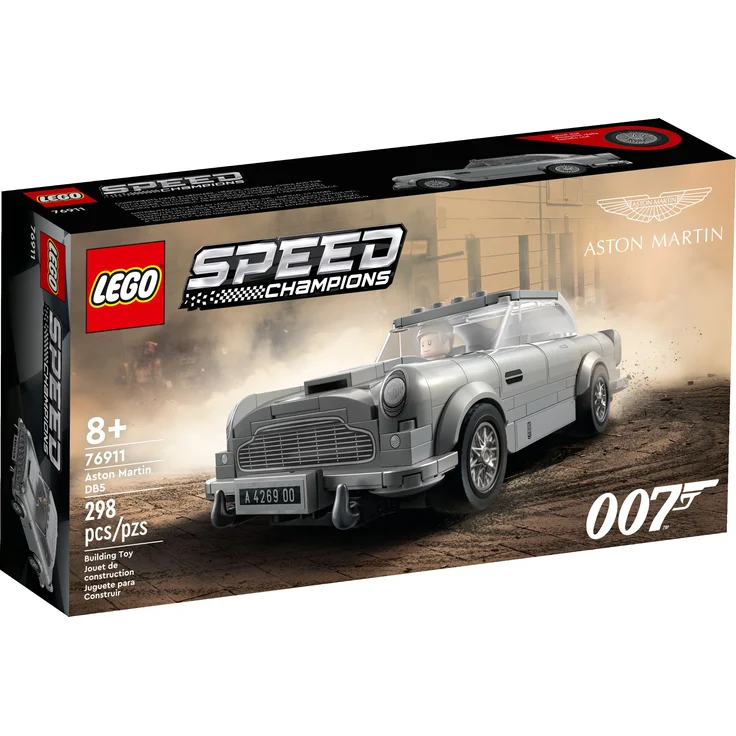 LEGO Speed Champions 76911 '007 Aston Martin DB5', 298 Teile, ab 8 Jahren – Bild 3