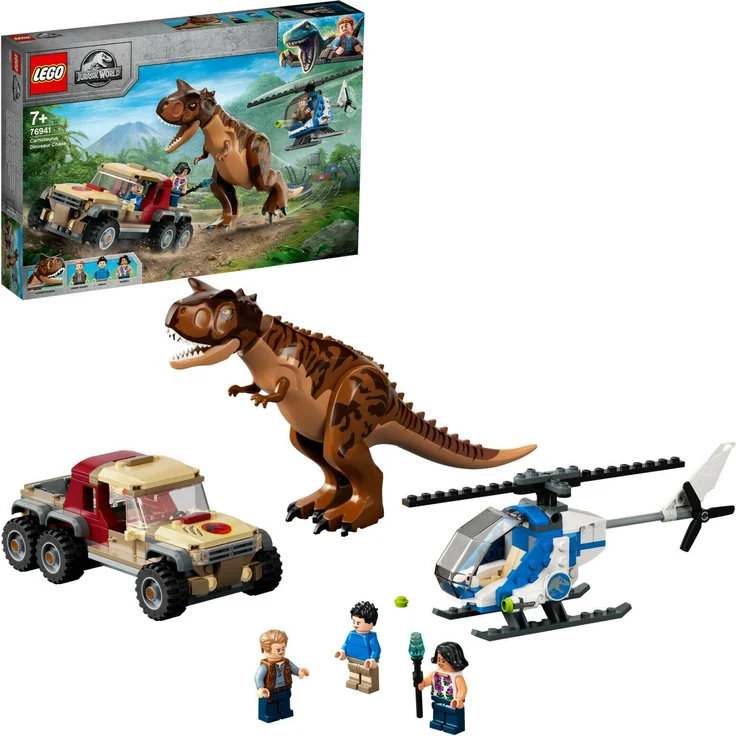 LEGO Jurassic World 76941 'Verfolgung des Carnotaurus', 240 Teile, ab 7 Jahren – Bild 1