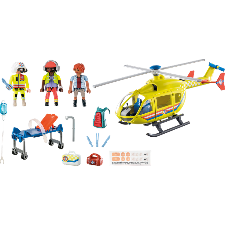 PLAYMOBIL City Life 71203 'Rettungshelikopter', 48 Teile, ab 4 Jahren – Bild 2