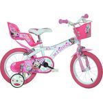 Dino Bikes 616-NN, Minni Mouse, Kinderfahrrad 16 Zoll
