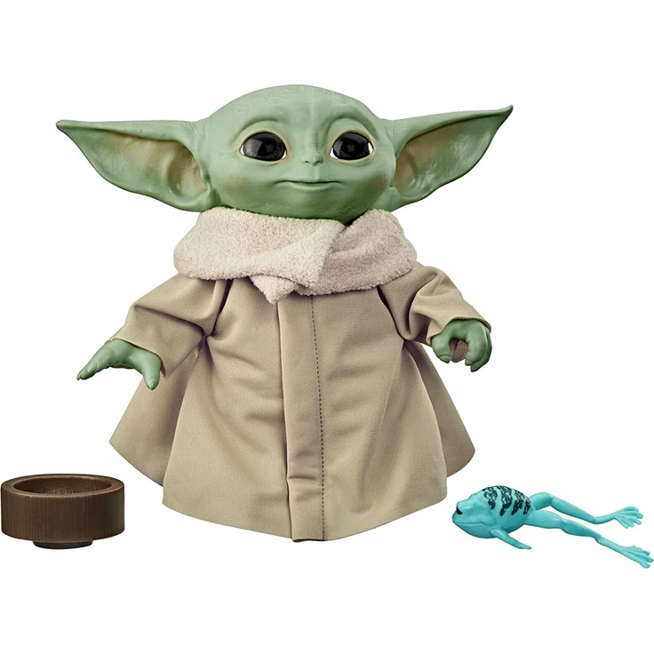 Hasbro Star Wars The Child 'Baby Yoda' Plüsch-Figur mit Sounds und Accessoires,19 cm Groß – Bild 4
