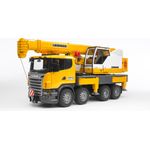 Bruder 03570 'SCANIA R-Serie Liebherr Kran-LKW mit Light and Sound Modul', 1:16, ab 4 Jahren, gelb