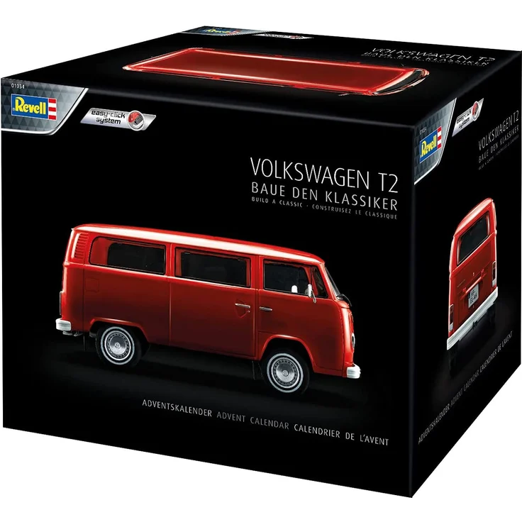 Revell 01034 'Adventskalender VW T2 Bus 2021', 1:24, 109 Teile, ab 10 Jahren – Bild 5