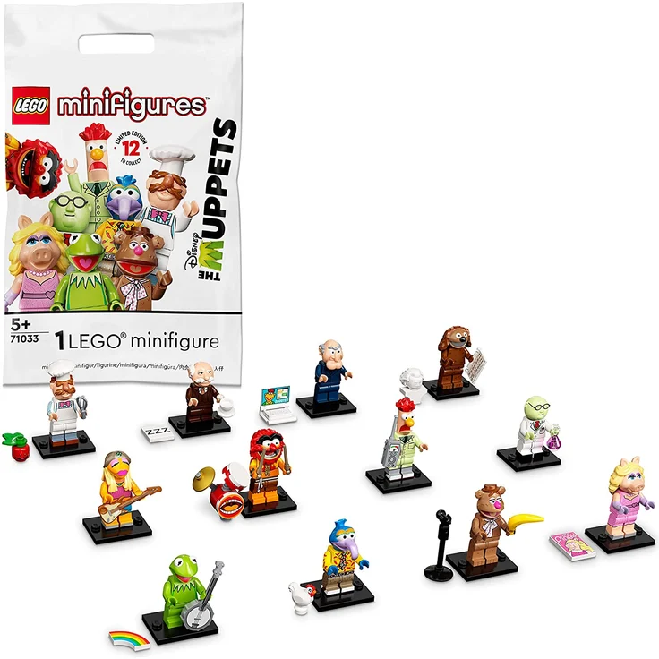 LEGO Minifiguren 71033 'Die Muppets', 7 Teile, ab 5 Jahren – Bild 1