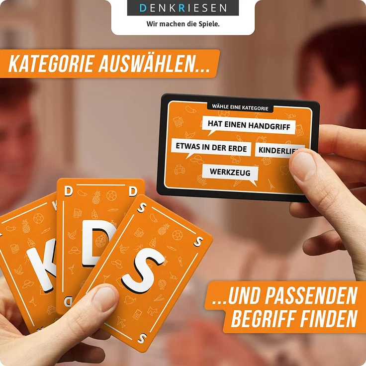 DENKRIESEN 'STADT LAND VOLLPFOSTEN – Das Kartenspiel – Classic Edition', ab 12 Jahren, 3 - 6 Spieler, 30 min Spielzeit – Bild 5