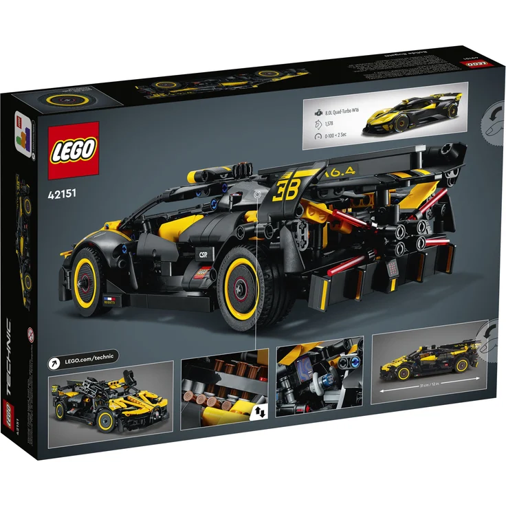 LEGO Technic 'Bugatti-Bolide', 905 Teile, ab 9 Jahren – Bild 4