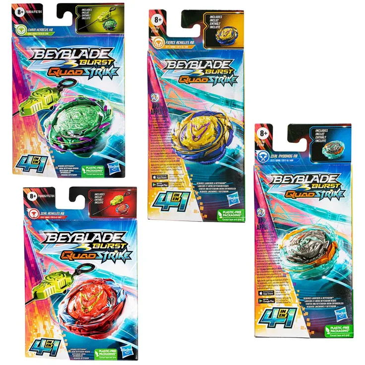 Hasbro F7760EU6 BEY QS SINGLE PACK AST, 1x Stück, zufällige Auswahl