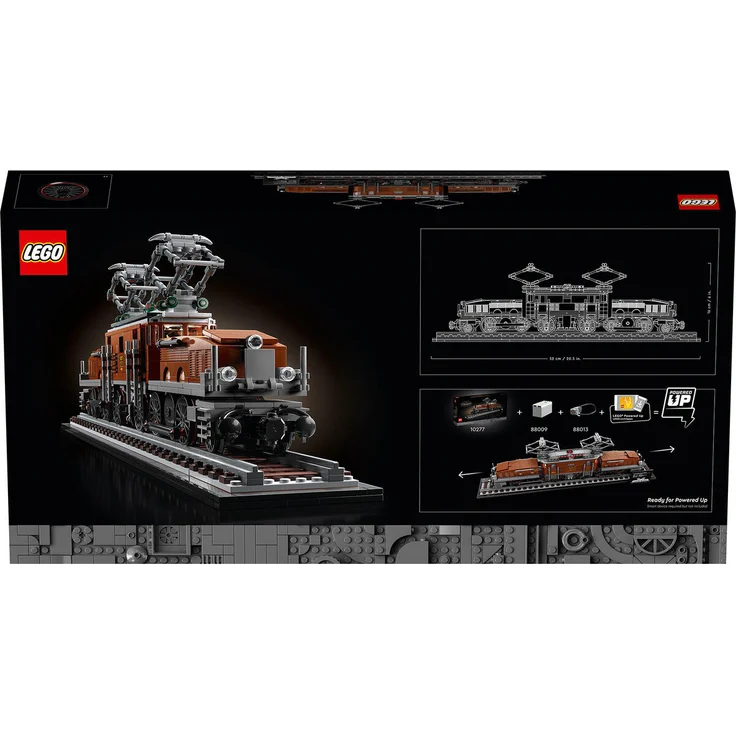 LEGO Creator Expert 10277 'Lokomotive "Krokodil"', 1271 Teile, ab 18 Jahren – Bild 3