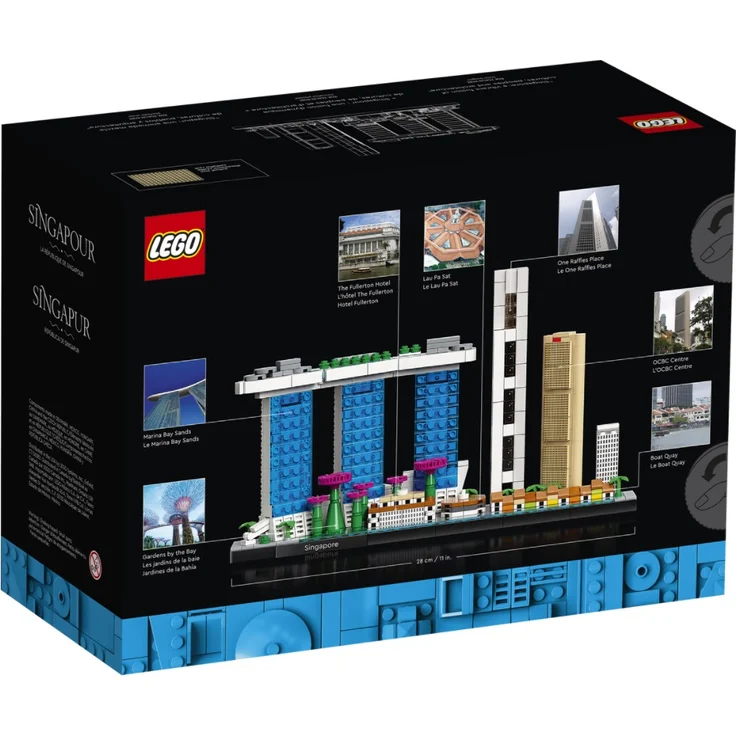 LEGO Architecture 21057 'Singapur', 827 Teile, ab 18 Jahren – Bild 4