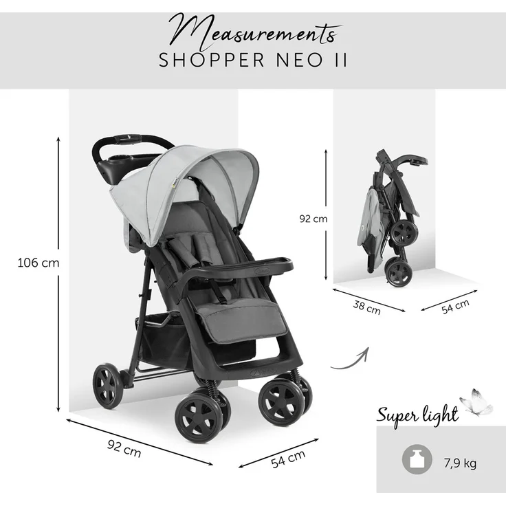 Hauck 'Neo II' Buggy grey – Bild 4