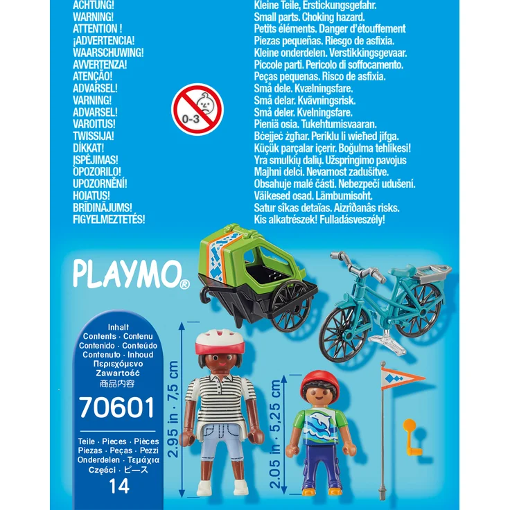 Playmobil Special Plus 70601 'Fahrradausflug', 14 Teile, ab 4 Jahren – Bild 3