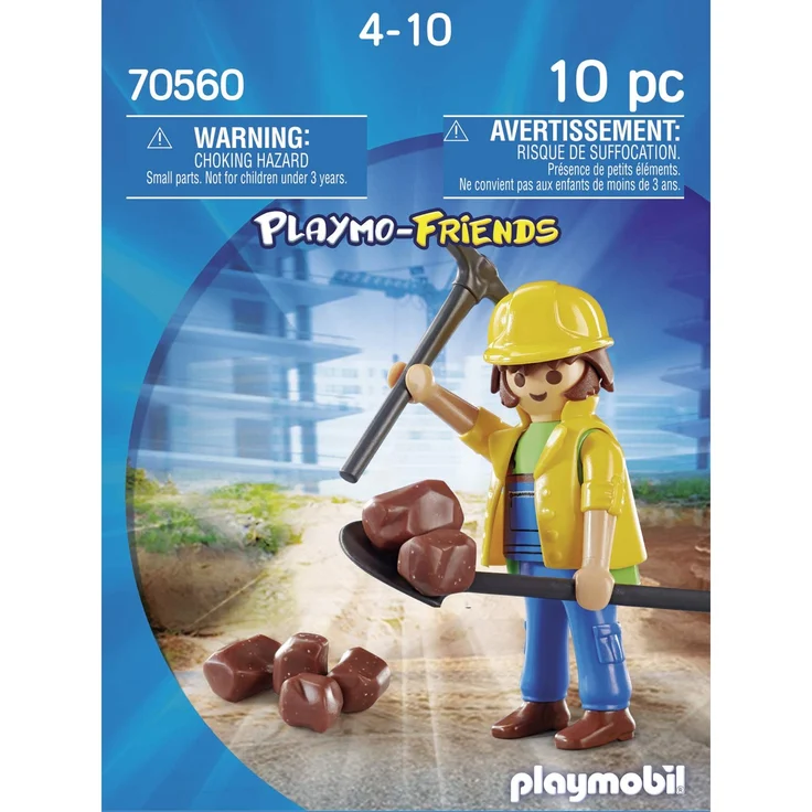 Playmobil Playmo-Friends 70560 'Bauarbeiter', 10 Teile, ab 4 Jahren – Bild 3