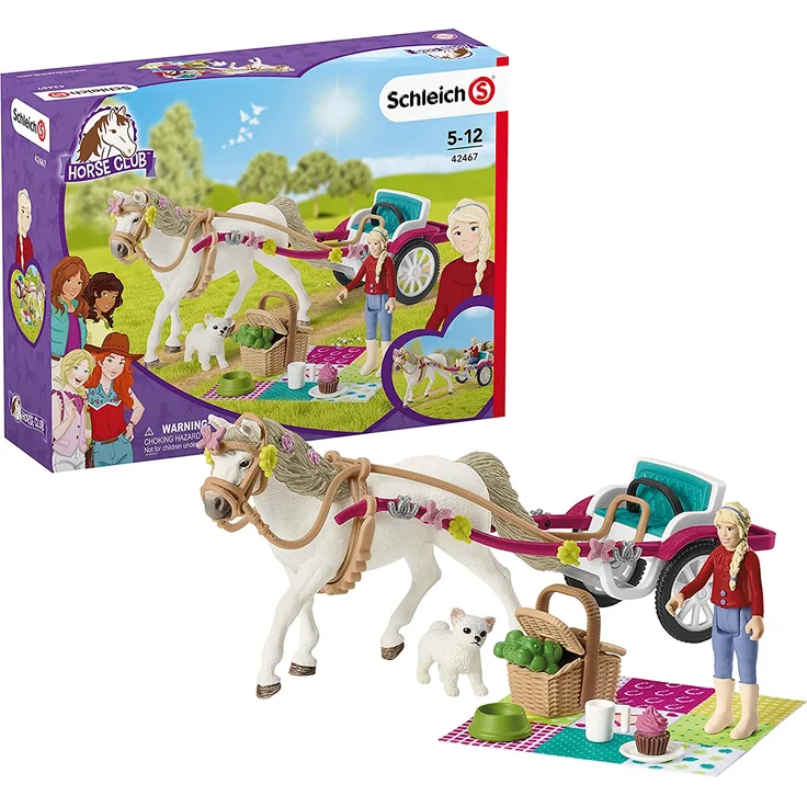 Schleich Horse Club 42467 'Kutsche für Pferdeshow', ab 5 Jahren, 33 Teile - Preisvergleich