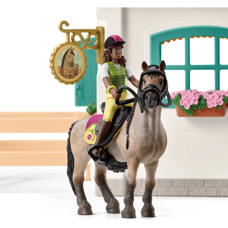 Schleich Horse Club 42591 'Sattelkammer', ab 5 Jahren, 85 Teile - Preisvergleich – Bild 4