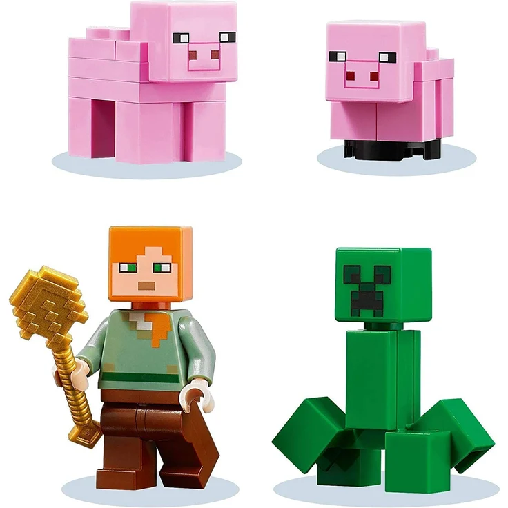 LEGO Minecraft 21170 'Das Schweinehaus', 490 Teile, ab 8 Jahren – Bild 8