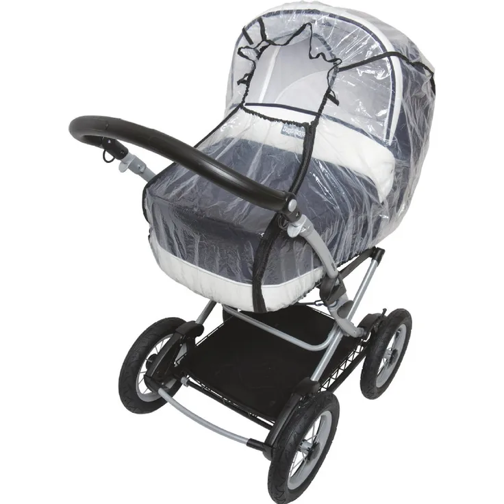 Fillikid Regenschutz Buggy, Kinderwagen, transparent