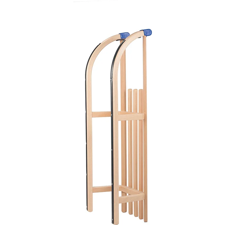 VT-Sport Colint 'Davos Rodelschlitten' 90 cm, mit Lattensitz, Buchenholz, DCL 60090, ab 3 Jahren – Bild 6