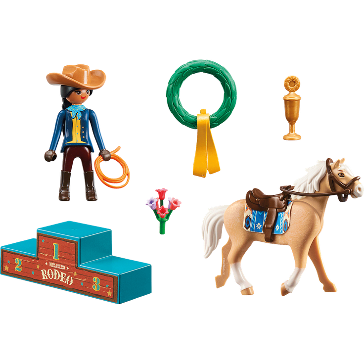 Playmobil Spirit Riding Free 70697 'Rodeo Pru', 20 Teile, ab 4 Jahren – Bild 2