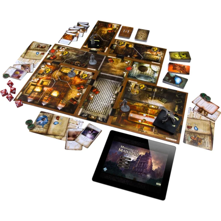 Asmodee 'Villen des Wahnsinns 2. Edition' Brettspiel, ab 13 Jahren, 1 - 5 Spieler, 160 min Spielzeit – Bild 4