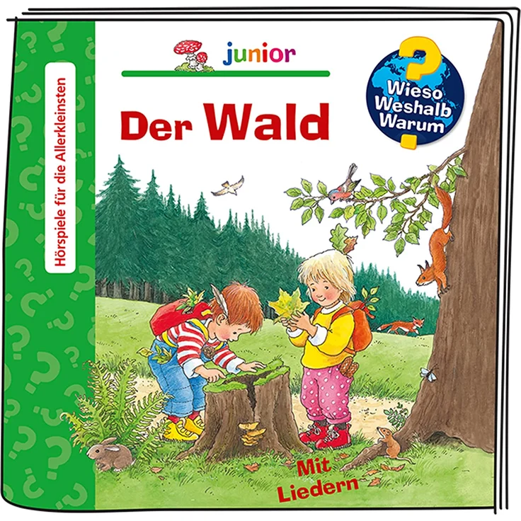 Tonies Wieso? Weshalb? Warum? junior 'Der Wald', Hörfigur mit 30 Minuten Spielzeit, ab 3 Jahren – Bild 3