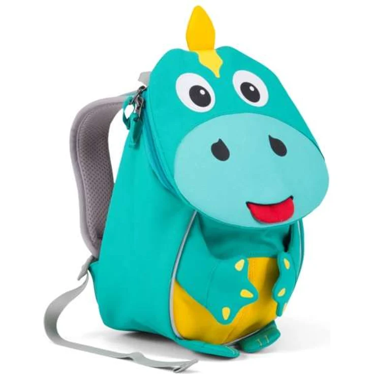 Affenzahn 'Kleiner Freund Dinosaurier' Kinderrucksack, ab 1 Jahr, 4 Liter, petrol/gelb – Bild 3