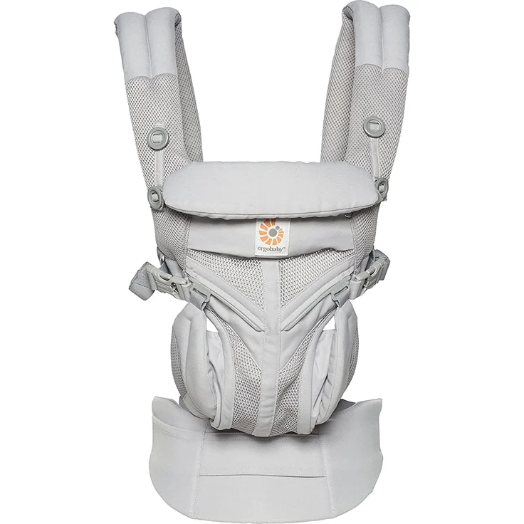 Ergobaby 'Omni 360 Cool Air Mesh' Babytrage 4-Positionen Pearl Grey – Bild 3