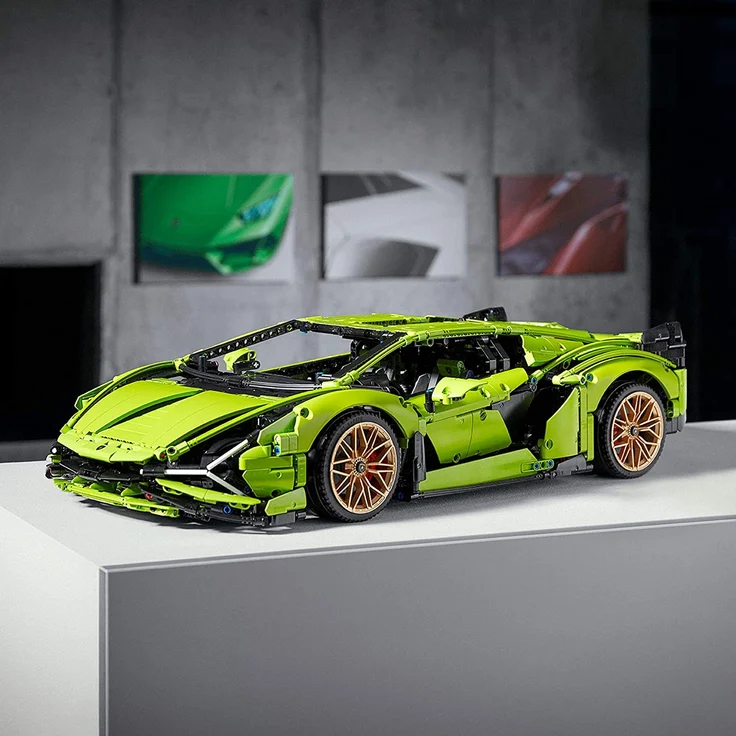 LEGO Technic 42115 'Lamborghini Sián FKP 37', 3696 Teile, ab 18 Jahren, originalgetreues Modell – Bild 4