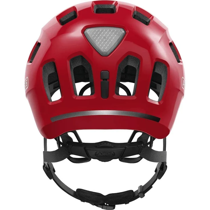 Abus 'Youn-I 2.0' Kinderfahrradhelm blaze red, Kopfumfang 48-54 cm, mit integriertem LED-Rücklicht – Bild 2