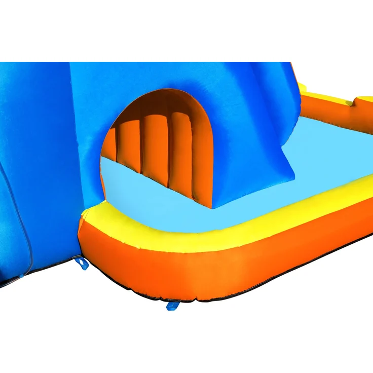 Bestway H2OGO! 'Super Speedway' Wasserpark, 551 x 502 x 265 cm, ab 5 Jahren, Planschbecken mit Doppelrutsche und Wasserkanone – Bild 6