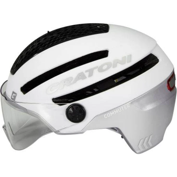 Cratoni Commuter Fahrradhelm weiß in Gr. S/M (Kopfumfang: 54-58 cm) – Bild 4