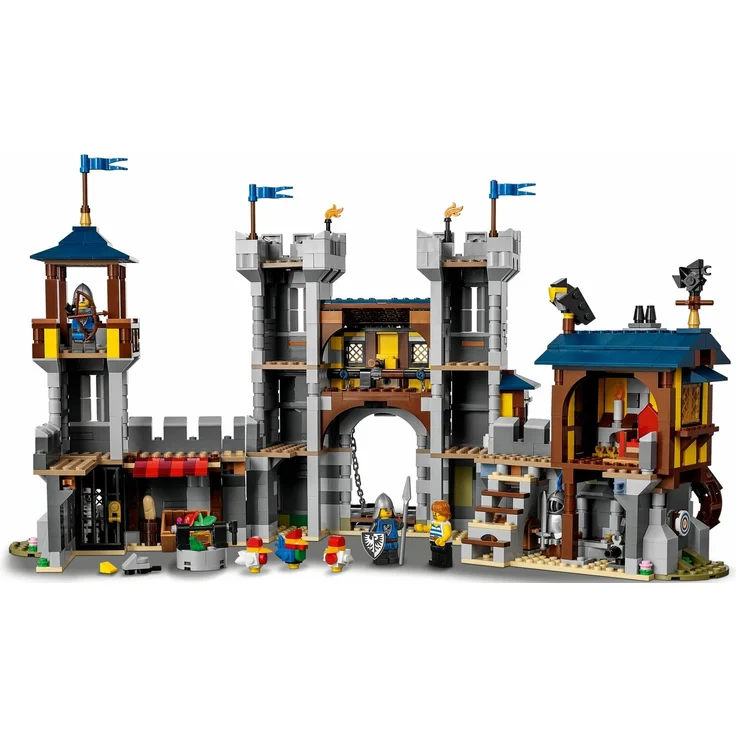 LEGO Creator 3-in-1-Sets 31120 'Mittelalterliche Burg', 1426 Teile, ab 9 Jahren – Bild 5