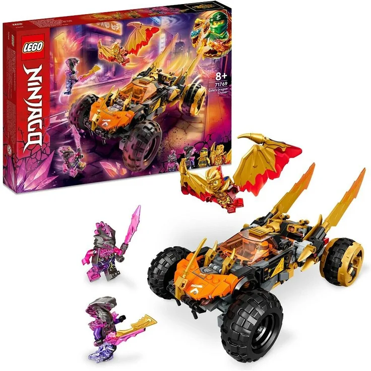 LEGO Ninjago 71769 'Coles Drachen-Flitzer', 384 Teile, ab 8 Jahren