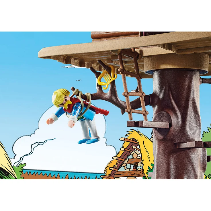 Playmobil Asterix 71016 'Troubadix mit Baumhaus', 96 Teile, ab 5 Jahren – Bild 6
