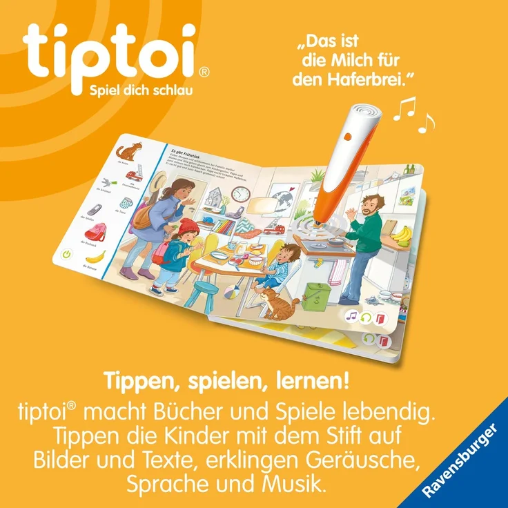 Ravensburger 00112 'tiptoi Starter-Set: Stift + Buch - Meine Welt ', ab 2 Jahren – Bild 5