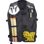 Jazwares 11302 (NER0002) - Nerf - Rival Phantom - Taktische Multifunktions Weste (Zubehör nicht enthalten)
